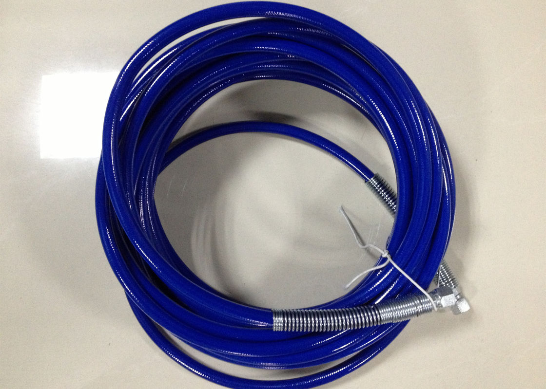 Голубой шланг гидросистемы САЭ 100Р8 термопластиковый, шланг брызг краски