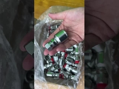 Двойная шестиугольная одночасовая JIC женская 74-градусная конусовая сидень гидравлическая труба (26711DY)