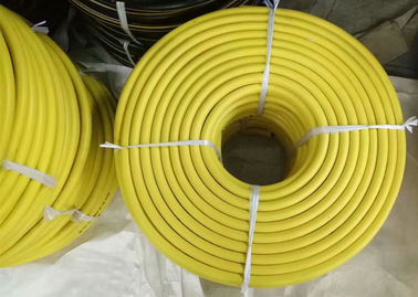 Шланг для подачи воздуха желтого молотка ЭПДМ 3/4 Джека резиновый, гибкий резиновый трубопровод с штуцерами когтя
