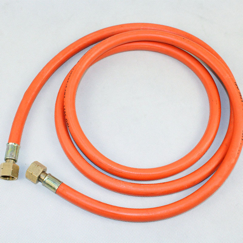 ID собрания шланга для бензина BS EN559 оранжевый резиновый LPG поверхность 6mm до 13mm ровная
