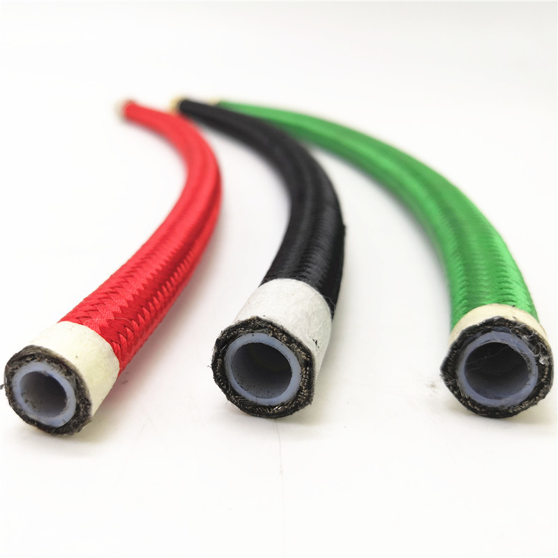 Высокое давление PTFE шланг с одним плетеным слоем нержавеющей стали для транспорта и мобильной гидравлики