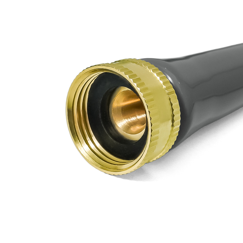 Гибкий и легкий водяной шланг, разрывное давление 900 psi, садовый шланг из гибридной резины, не перекручивающийся, для заднего двора