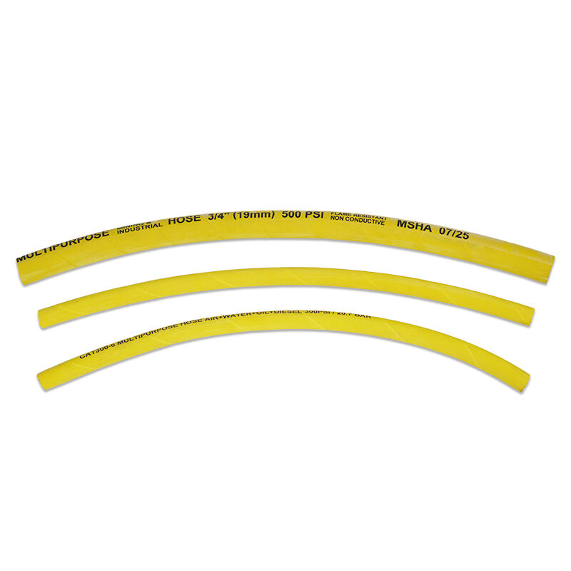 Многоцелевой горный шланг из высокопрочных текстильных изделий с плетеным шлангом - устойчивый к нефти и погоде с широким диапазоном температур для промышленного использования