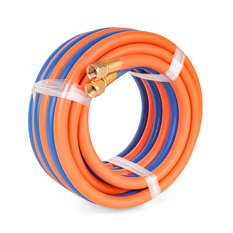 ISO 3821 Twin Welding Hose for Oxygen and LPG Gas Transfer | EPDM & NBR Reinforced Welding Hose Assembly