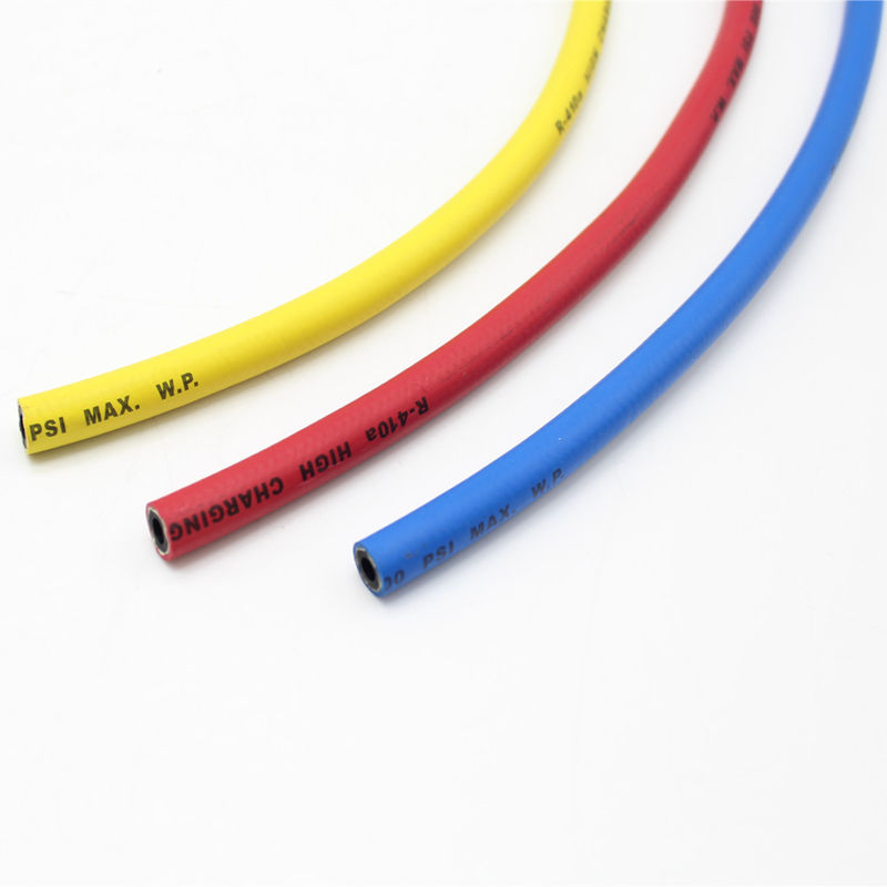 Шланг красного желтого голубого резинового хладоагента R410a поручая для кондиционера