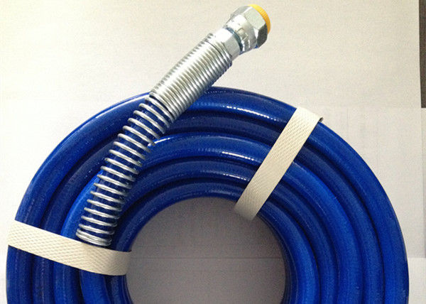 Голубой шланг гидросистемы САЭ 100Р8 термопластиковый, шланг брызг краски