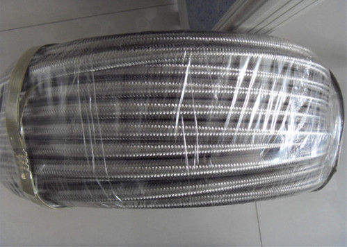 Анти- противостатическое рифленое сопротивление высокой температуры рукава с плетеной внутренней прокладкой ПТФЭ