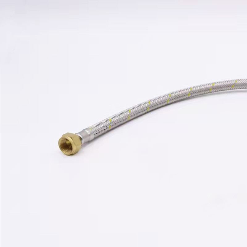 Шланг для бензина 1/2» HI-HI 60cm провода нержавеющей стали заплетенный резиновый гибкий 100cm